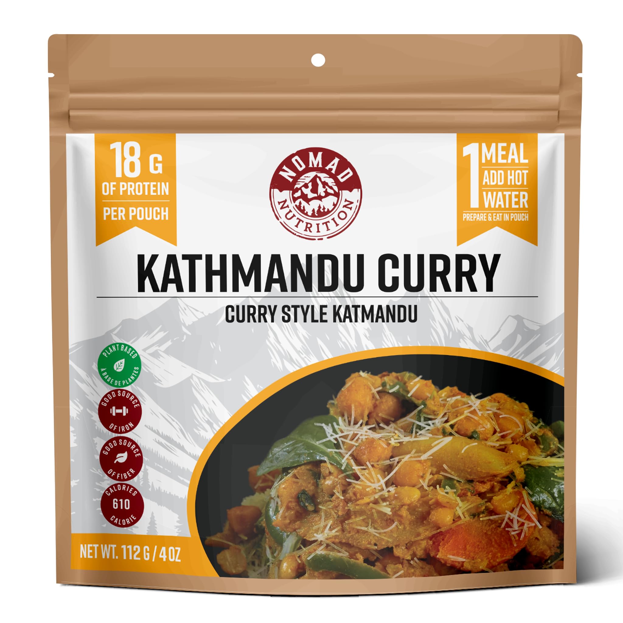 ダイエットフード Nomad Amazon.com: Nomad Nutrition KATHMANDU Curry | Instant Freeze Dried